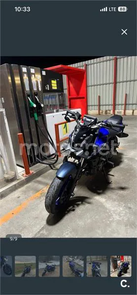 Yamaha MT-07 - Vista 8