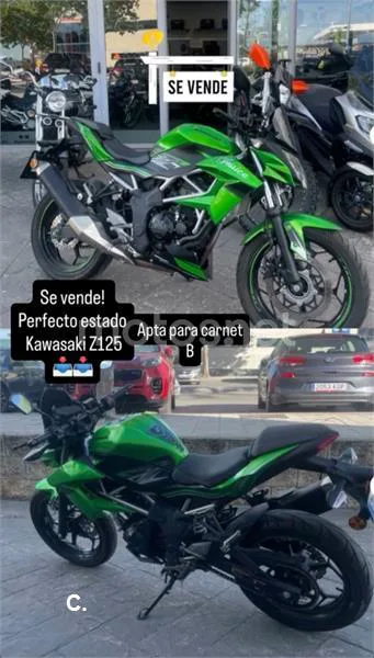 Kawasaki Z125 2800 € 2019 Madrid - 1