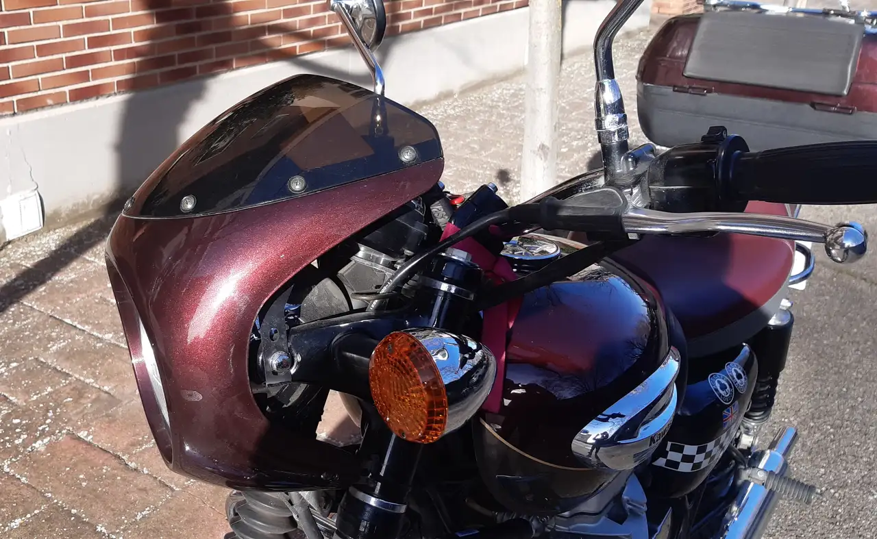 Kawasaki W650 – Vista 11