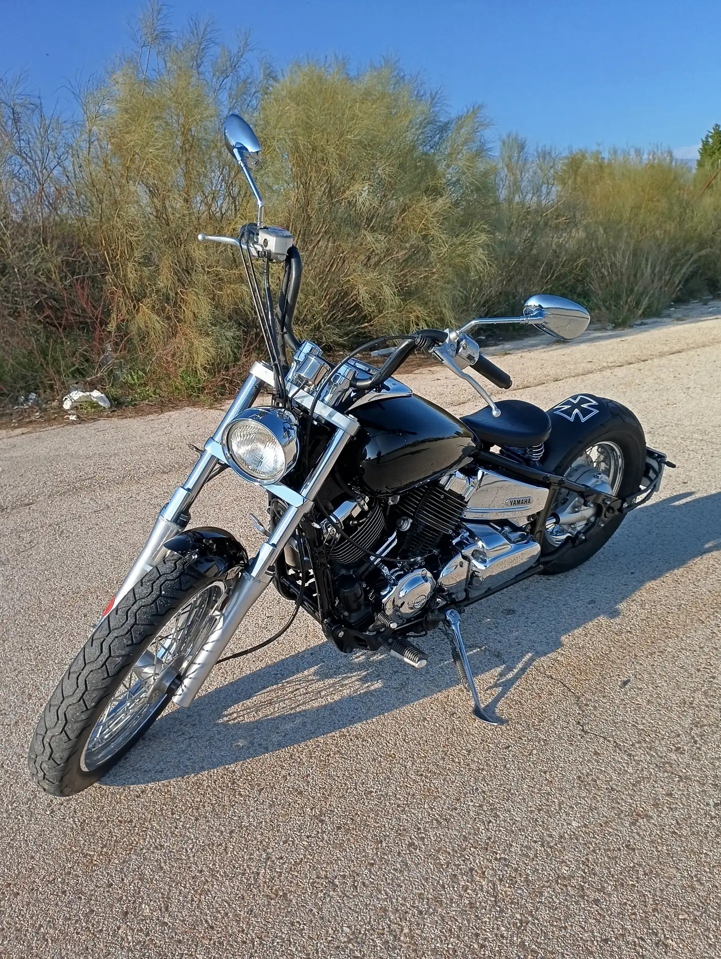 Yamaha XVS 650 – Vista 5