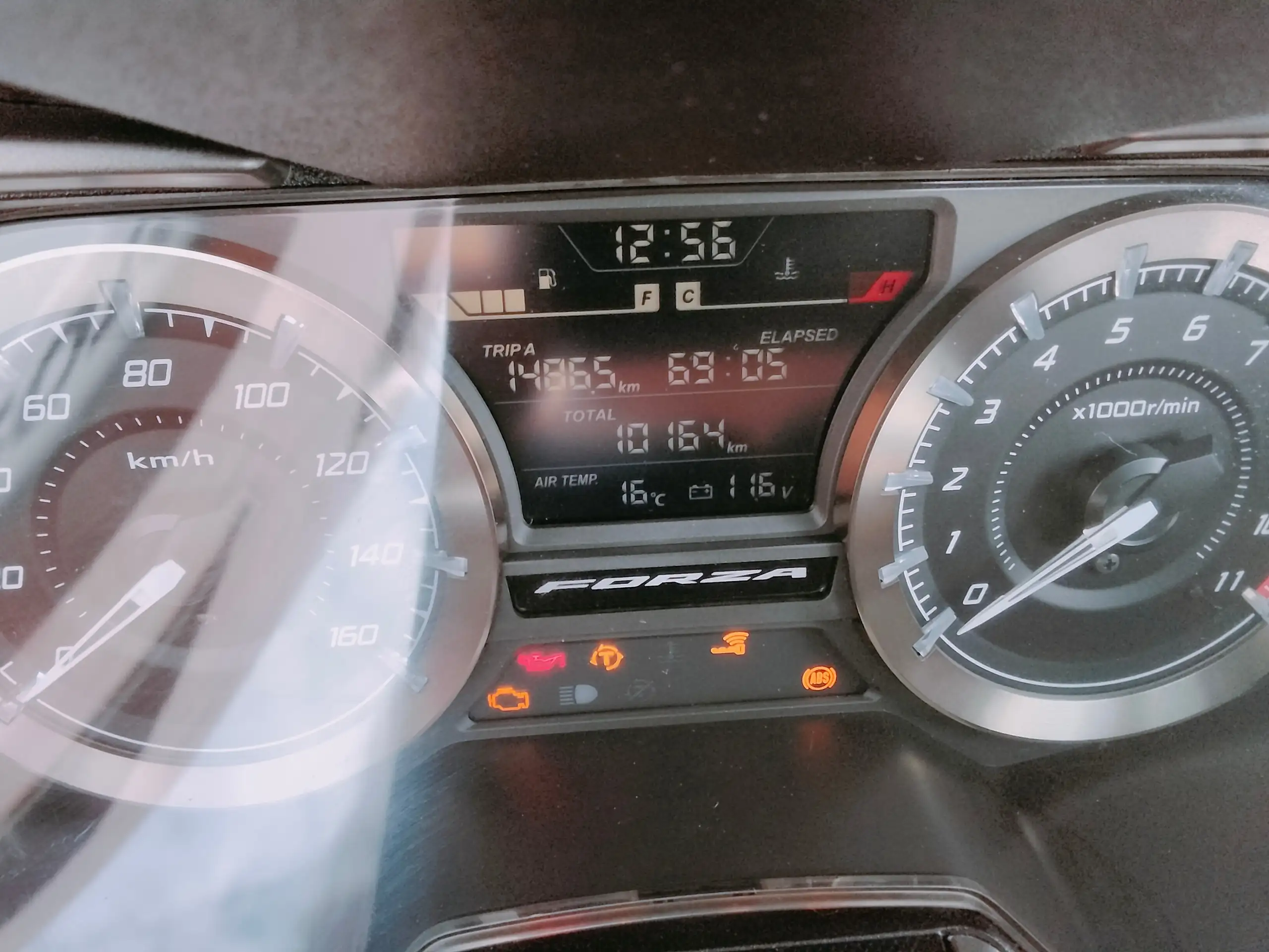 Honda Forza 350 – Vista 20