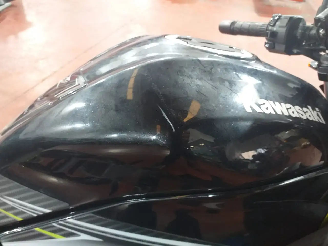 Kawasaki Z125 – Vista 12