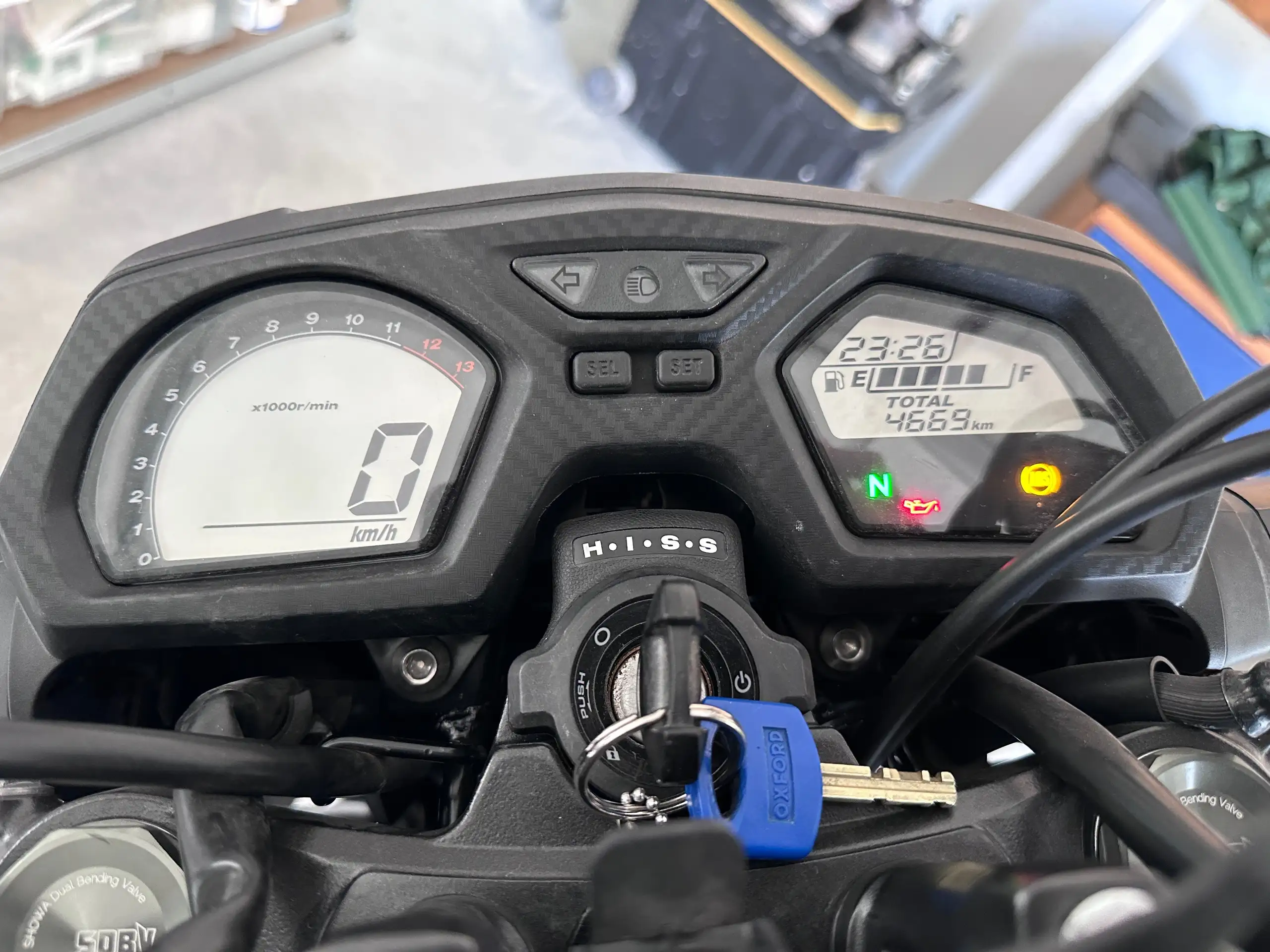 Honda CB 650 – Vista 8