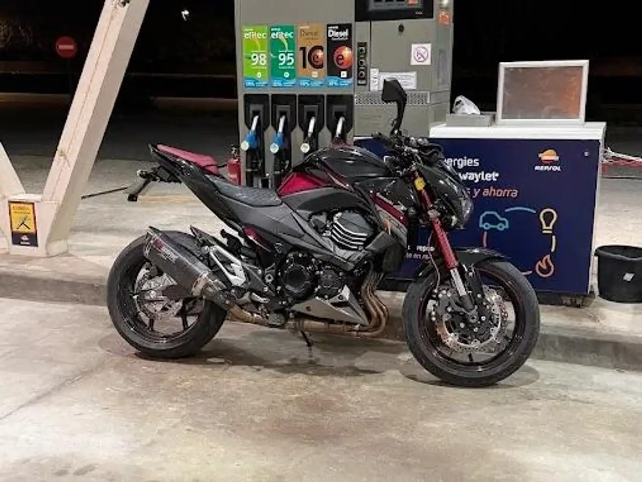 Kawasaki Z800 – Vista 6