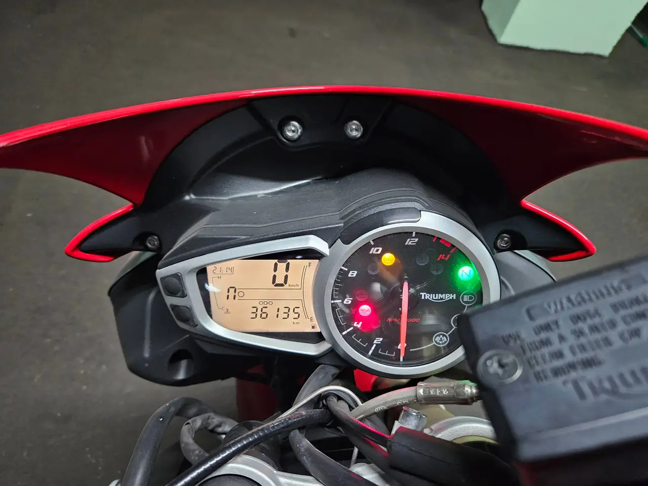 Triumph Street Triple 675 - Vista 4