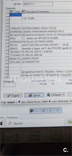 Honda NC 700 S – Vista 3