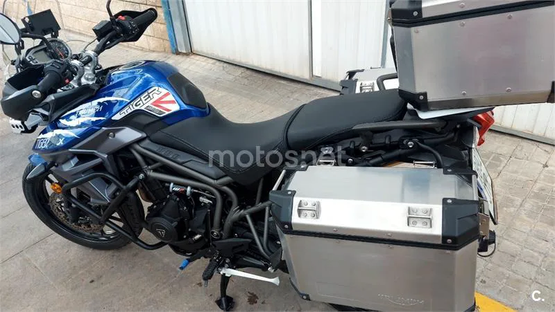 Triumph Tiger 800 XR – Vista 7