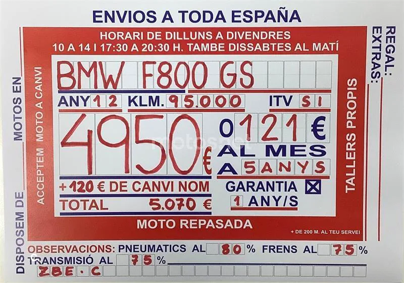 BMW F 800 GS – Vista 9