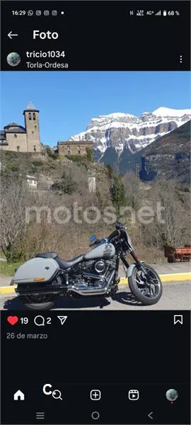 Harley-Davidson Sport Glide – Vista 5