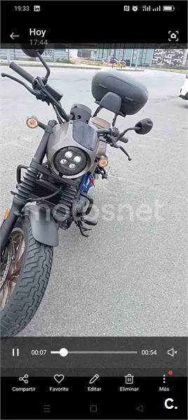 Honda CMX500 Rebel – Vista 12