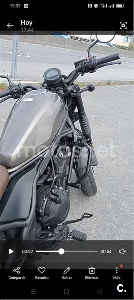 Honda CMX500 Rebel – Vista 10