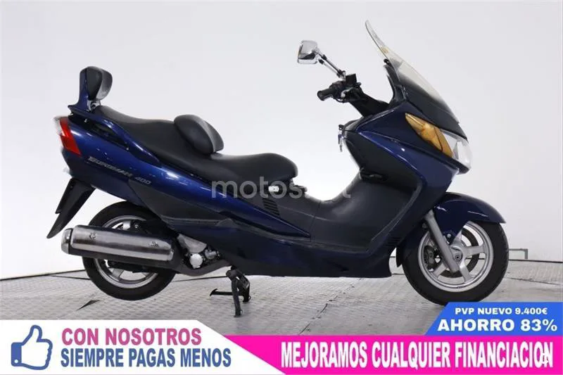 Suzuki Burgman 400 – Vista 5