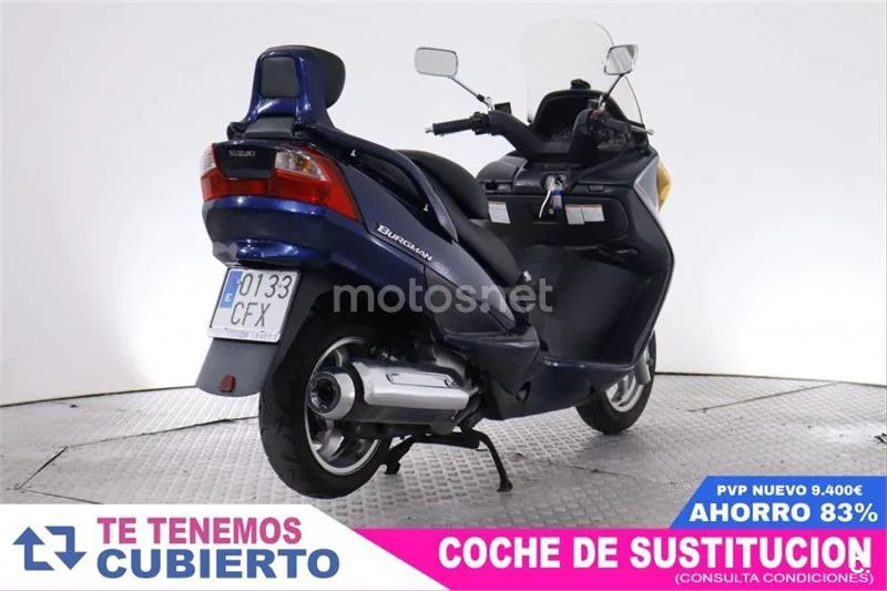 Suzuki Burgman 400 – Vista 6