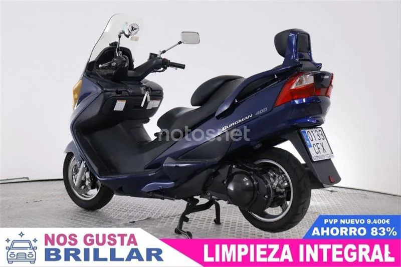 Suzuki Burgman 400 – Vista 9