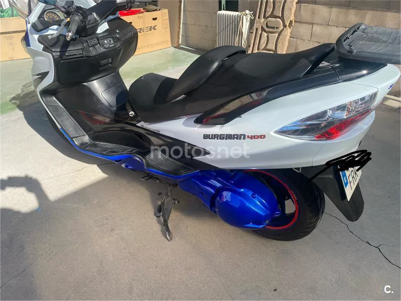 Suzuki Burgman 400 – Vista 8