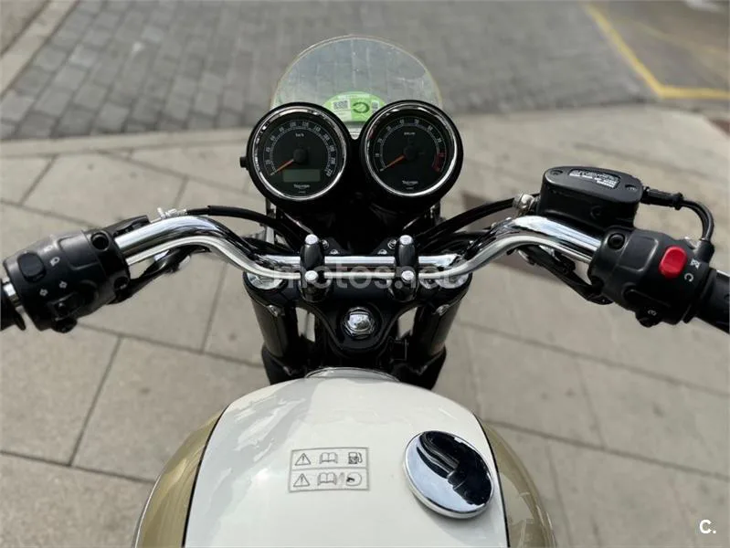 Triumph Bonneville T100 – Vista 15