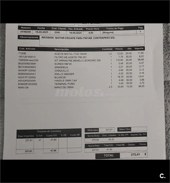 Benelli Leoncino – Vista 8