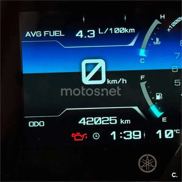 Yamaha Tracer 7 – Vista 9