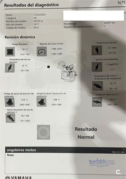 Yamaha TMAX – Vista 5