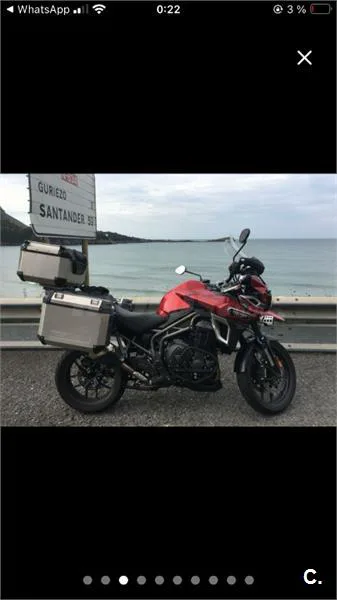 Triumph Tiger Explorer 1200 – Vista 8