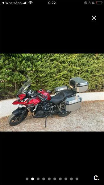 Triumph Tiger Explorer 1200 – Vista 9