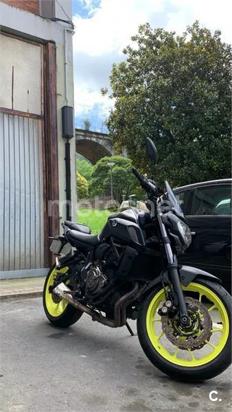 Yamaha MT-07 – Vista 2