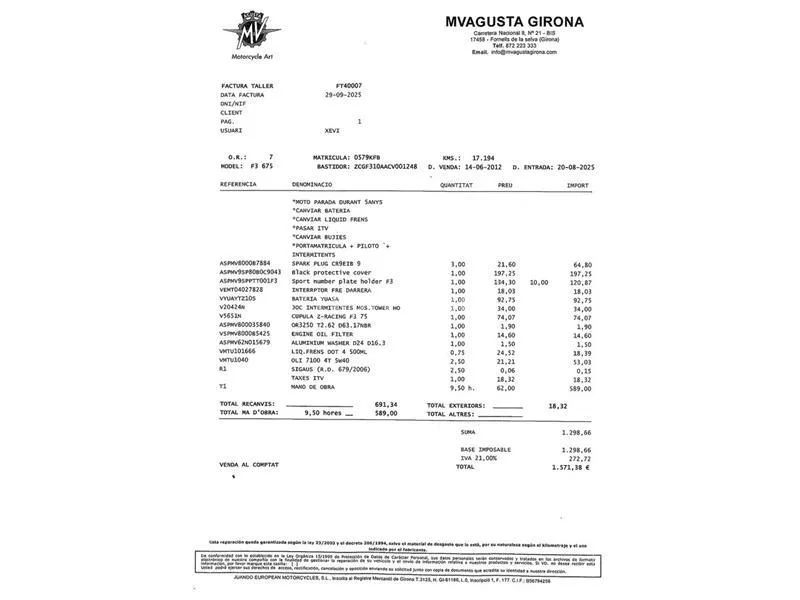MV Agusta F3 675 – Vista 12