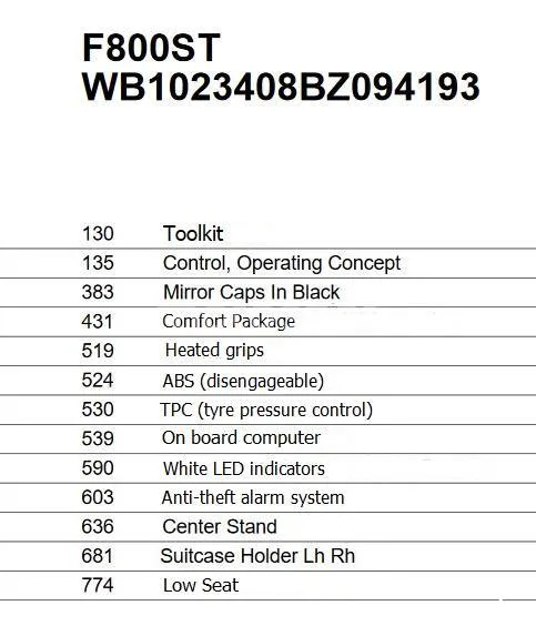 BMW F 800 ST – Vista 2