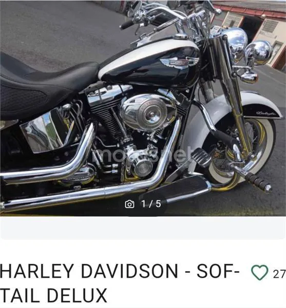 Harley-Davidson Softail Deluxe – Vista 5