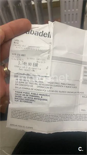 Honda PCX 125 – Vista 2