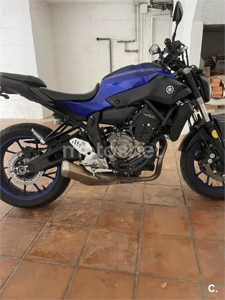Yamaha MT-07 – Vista 2