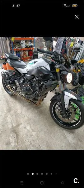 Yamaha MT-07 – Vista 2