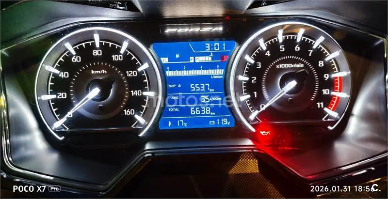 Honda Forza 350 – Vista 12