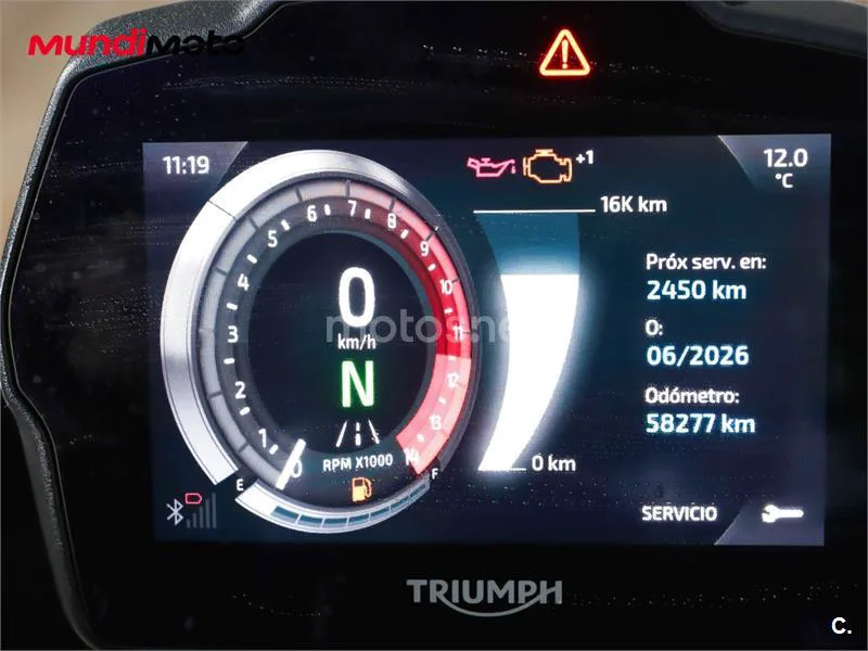 Triumph Speed Triple – Vista 12