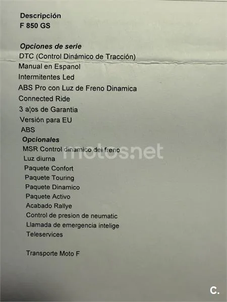 BMW F 850 – Vista 5