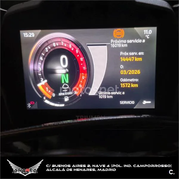 Triumph Speed Triple – Vista 11