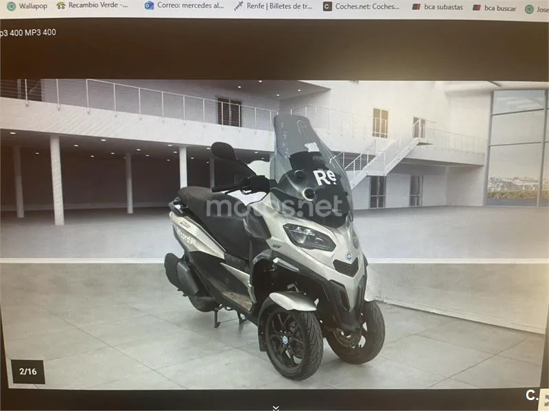 Piaggio MP3 400 – Vista 2