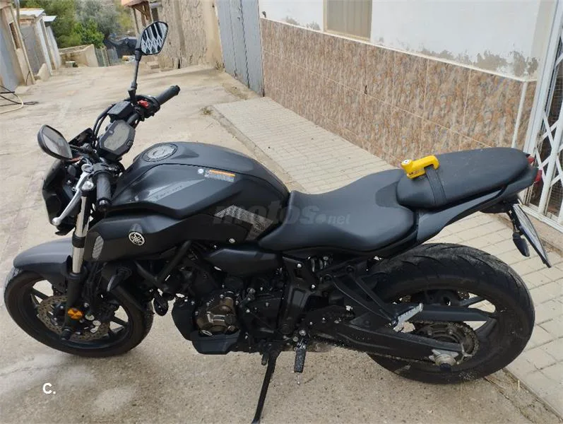 Yamaha MT-07 – Vista 2