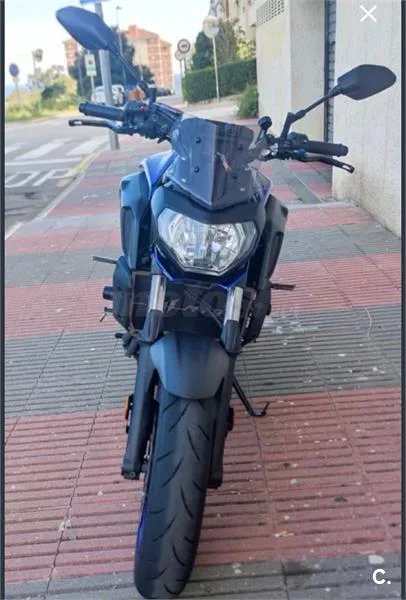 Yamaha MT-07 – Vista 2