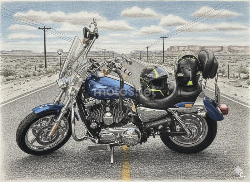 Harley-Davidson Sportster 1200 Custom 7500 € 2005 Madrid - 1