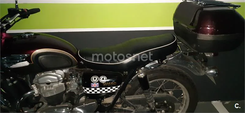 Kawasaki W 650 – Vista 3