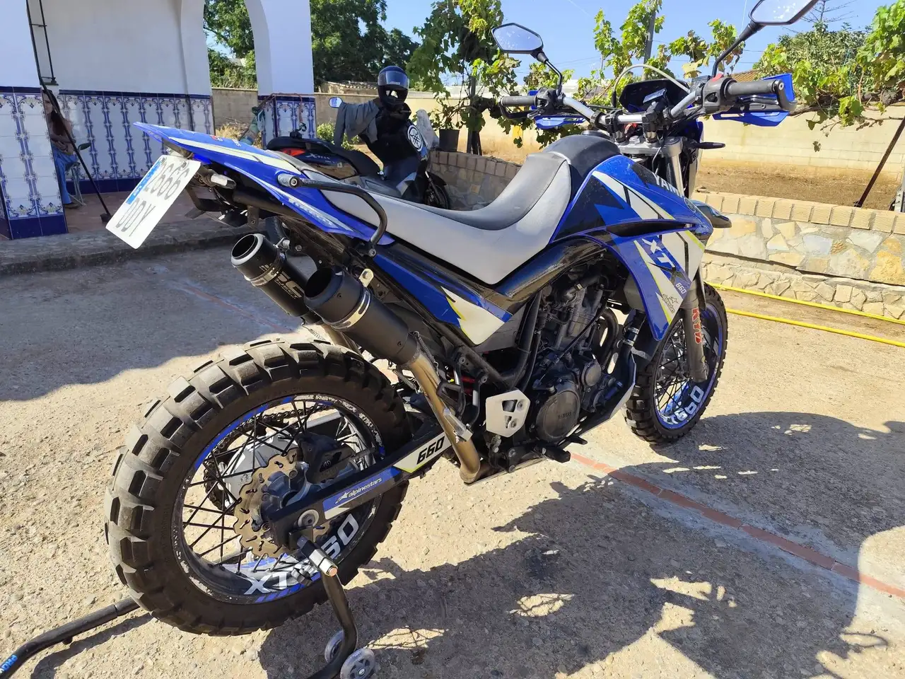 Yamaha XT660R - Vista 10