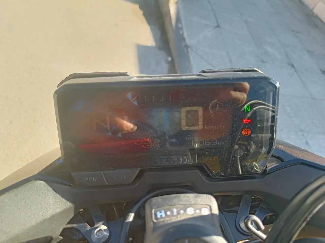Honda CB 500 – Vista 2