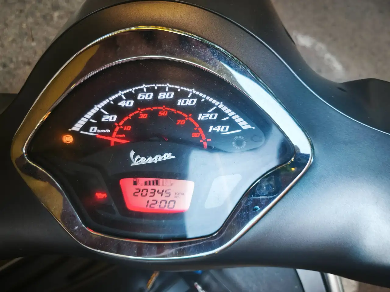 Vespa GTS 125 – Vista 7