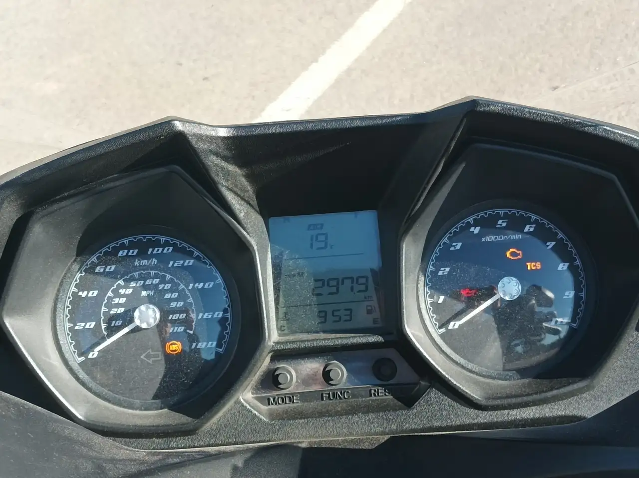 Kymco Super Dink 300 – Vista 5