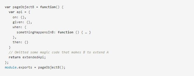 Designing beautiful automated browser tests