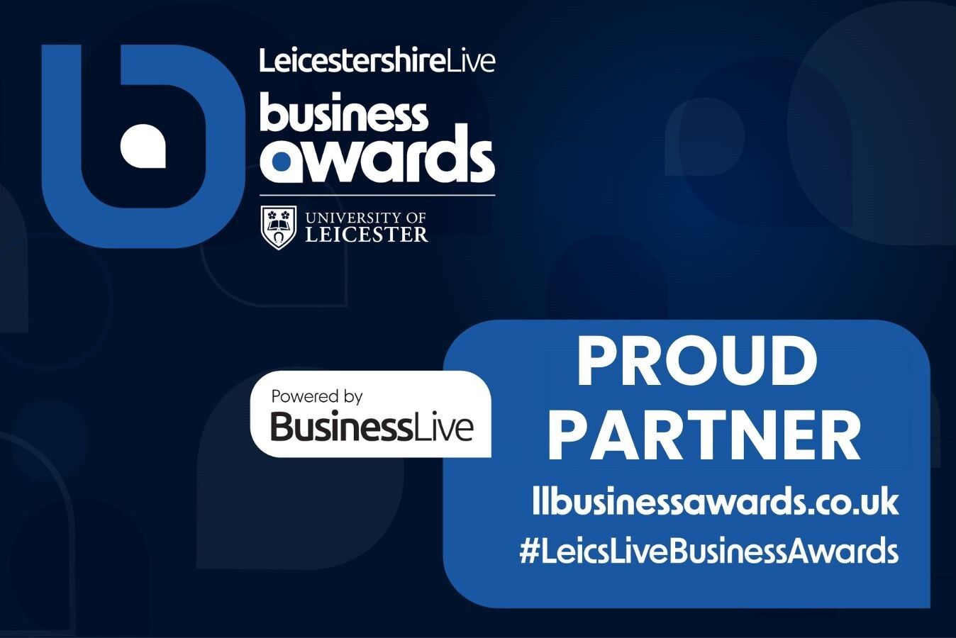 The Asset image to say Mindera is a proud partner at Leicestershire Live Business Awards 2023