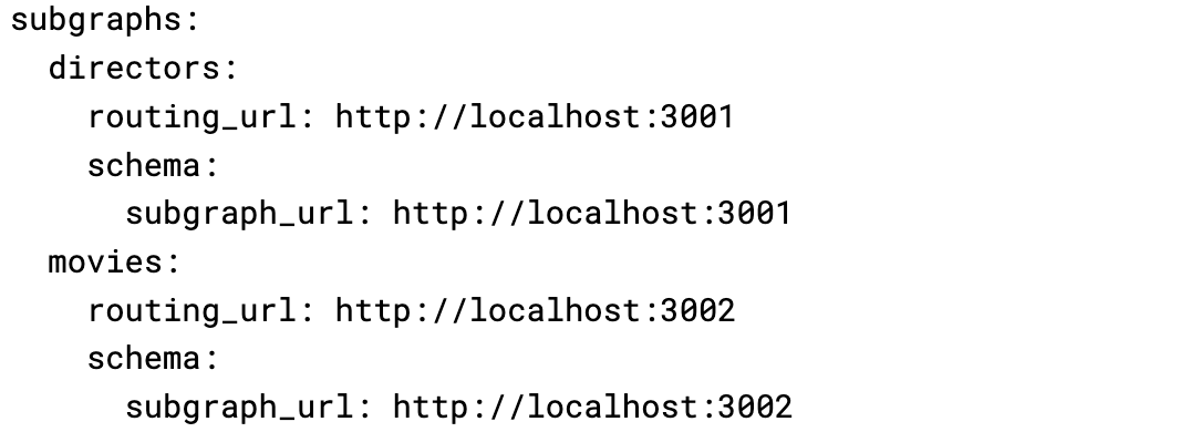Scaling GraphQL - supergraph-config.yaml
