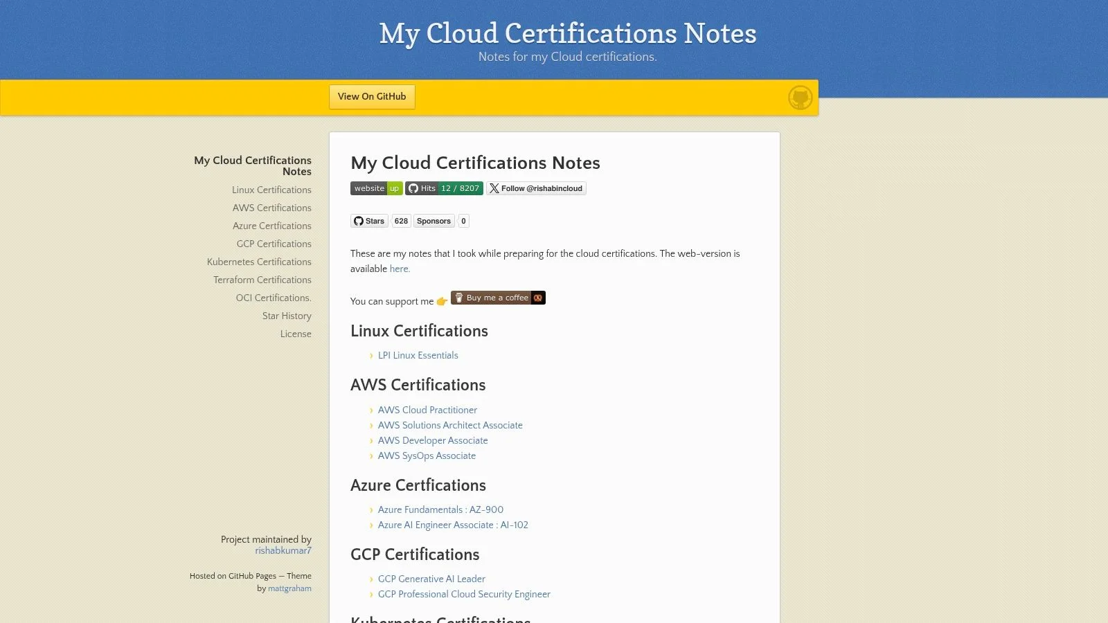 Rishab Kumar – CloudNotes (AWS sections)
