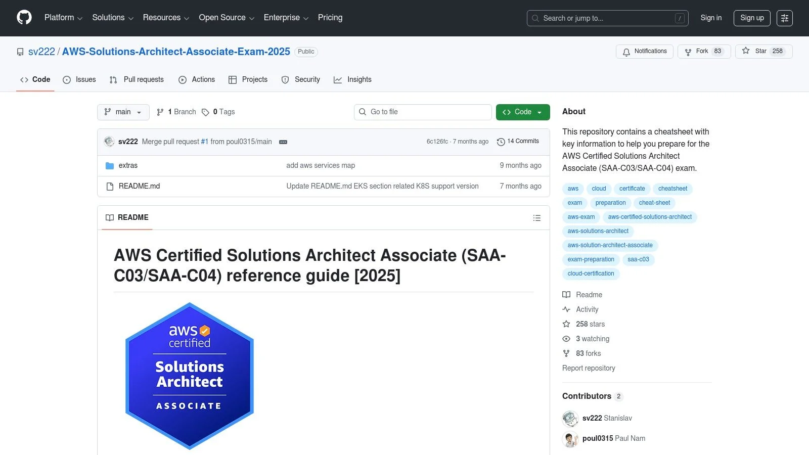 GitHub – sv222: AWS Certified Solutions Architect Associate Reference Guide
